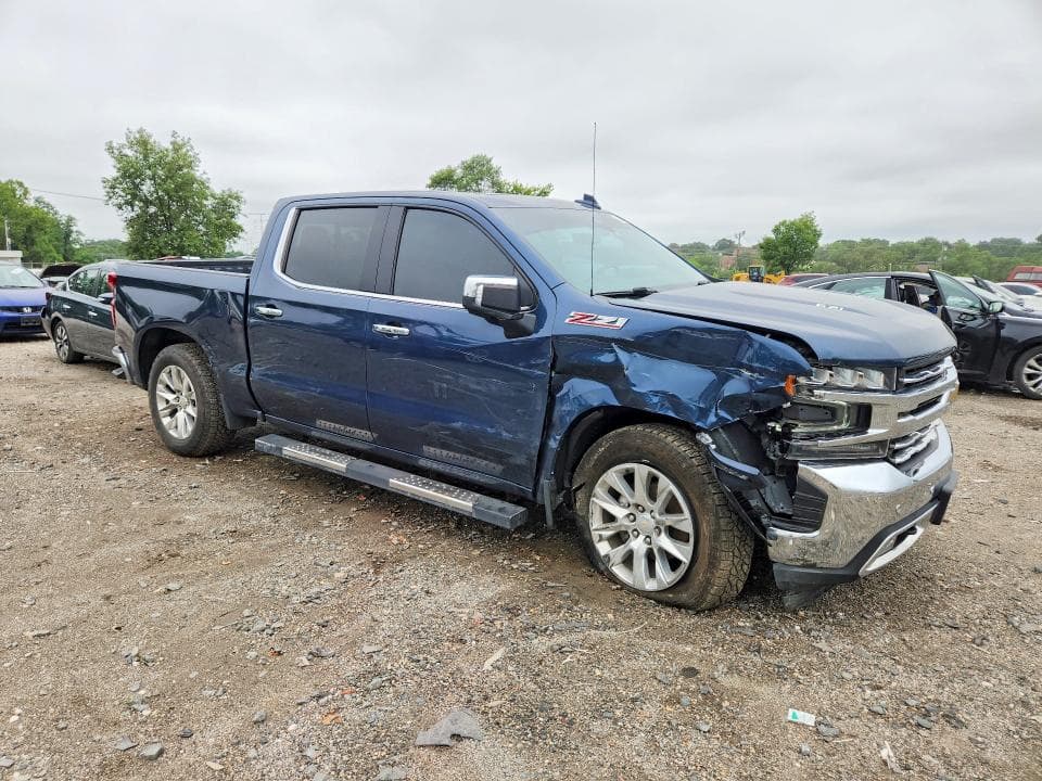 2022 CHEVROLET SILVERADO LTD K1500 LTZ K1500 LTZ 4