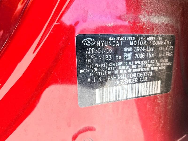 2017 HYUNDAI ELANTRA LIMITED LIMITED 13