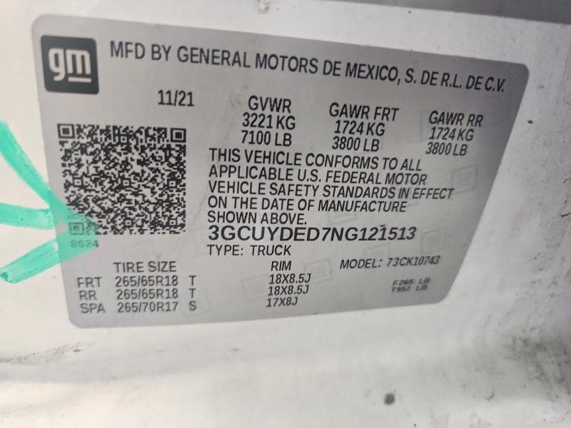 2022 CHEVROLET SILVERADO LTD K1500 LT K1500 LT 13