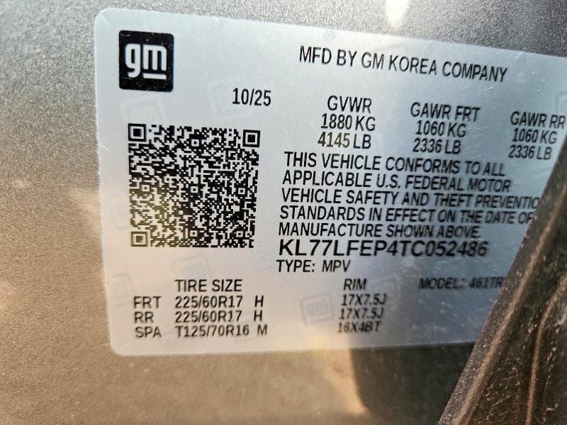 2026 CHEVROLET TRAX LS 14