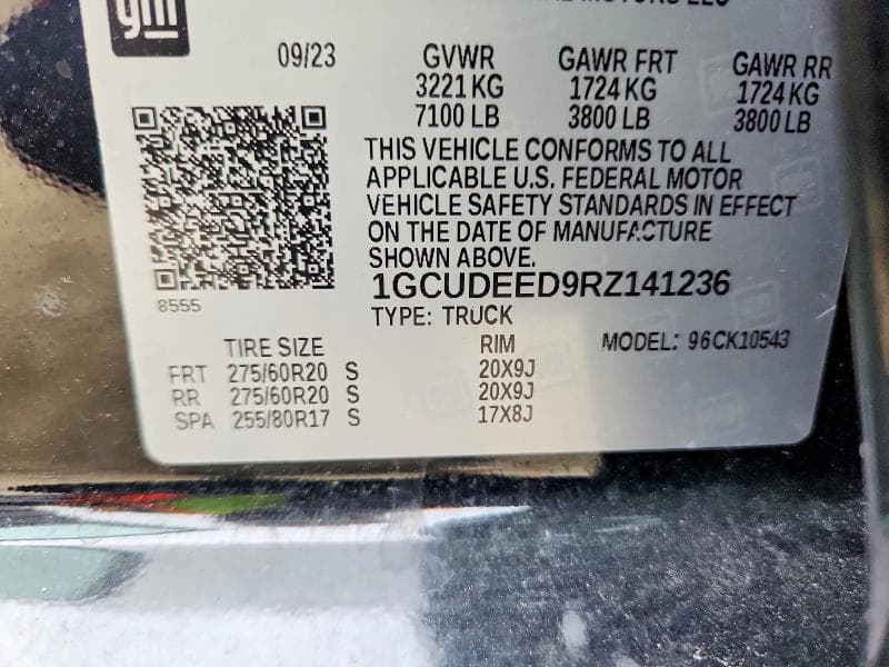 2024 CHEVROLET SILVERADO K1500 RST 12