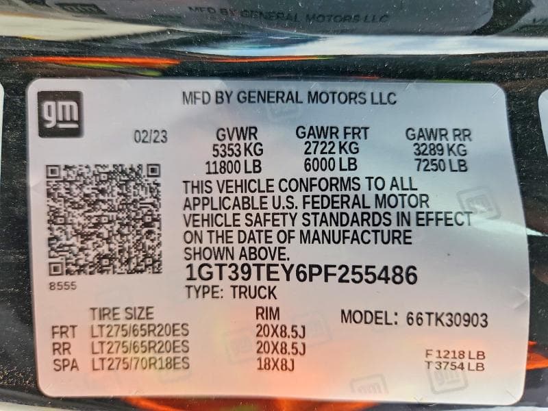 2023 GMC SIERRA K3500 SLE 13