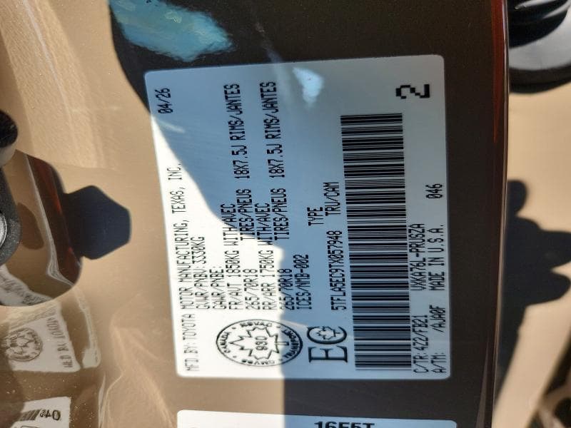 2026 TOYOTA TUNDRA CREWMAX SR5 CREWMAX SR5 12