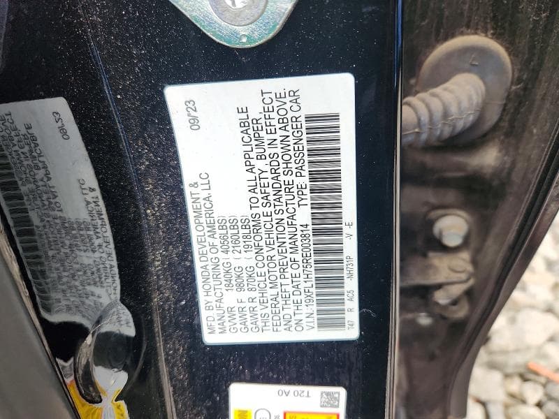 2024 HONDA CIVIC EXL 12