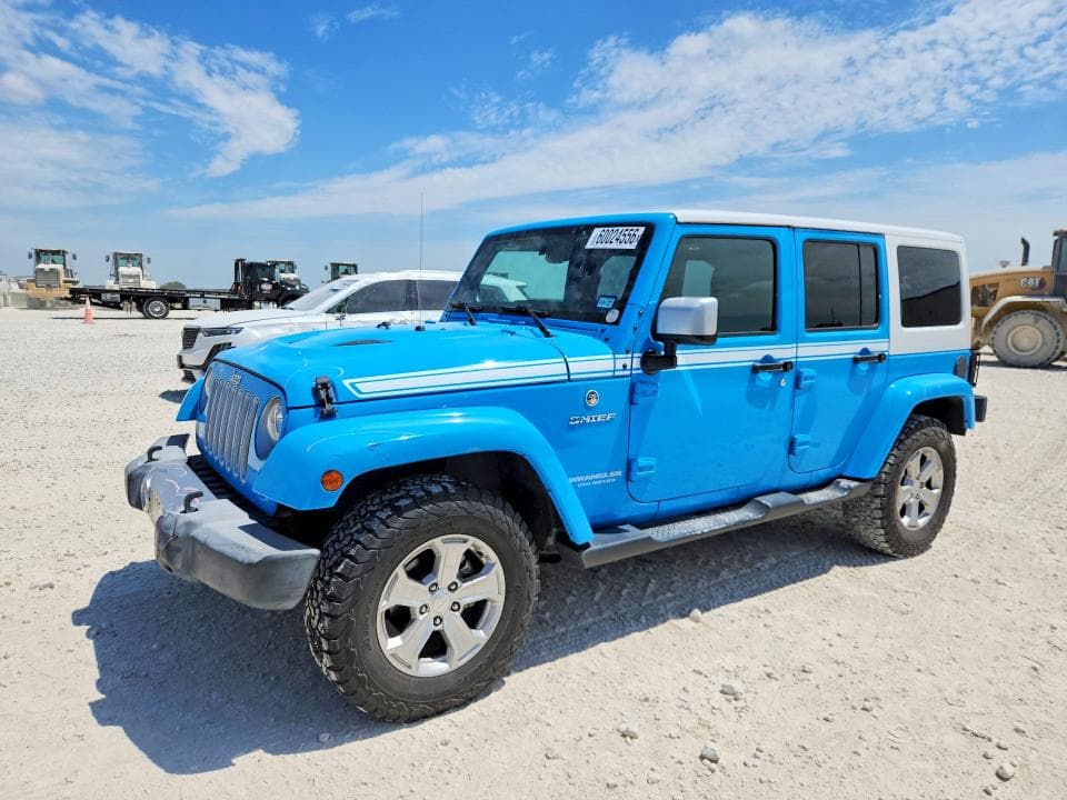 2017 JEEP WRANGLER UNLIMITED SAHARA