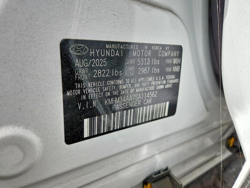2025 HYUNDAI IONIQ 6 SEL 12