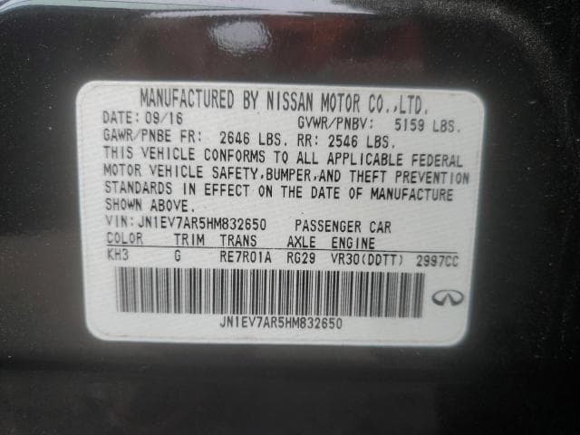 2017 INFINITI Q50 PREMIUM 13