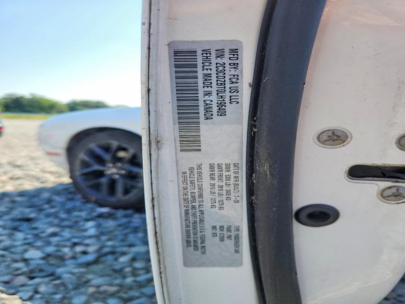 2020 DODGE CHALLENGER R/T 12