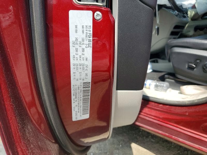 2019 CHRYSLER PACIFICA TOURING L PLUS TOURING L PLUS 13