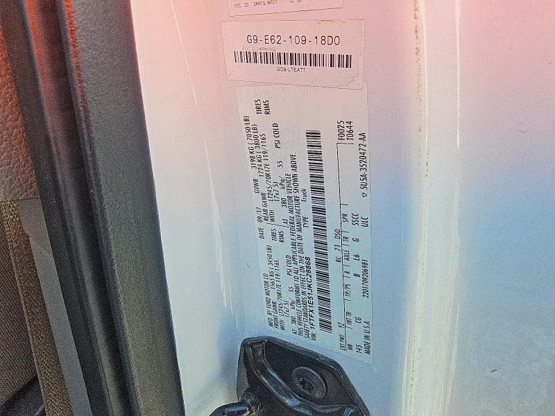 2018 FORD F150 SUPER CAB 12