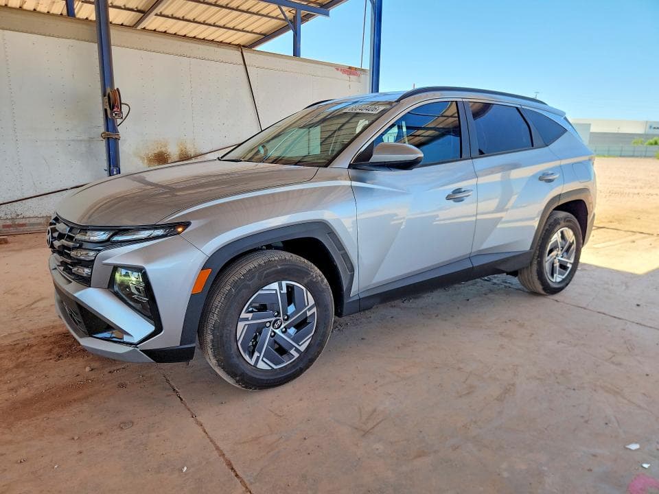 2025 HYUNDAI TUCSON BLUE - 1