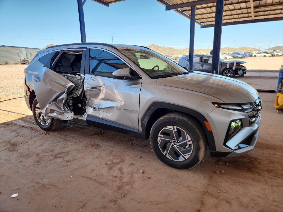 2025 HYUNDAI TUCSON BLUE 4