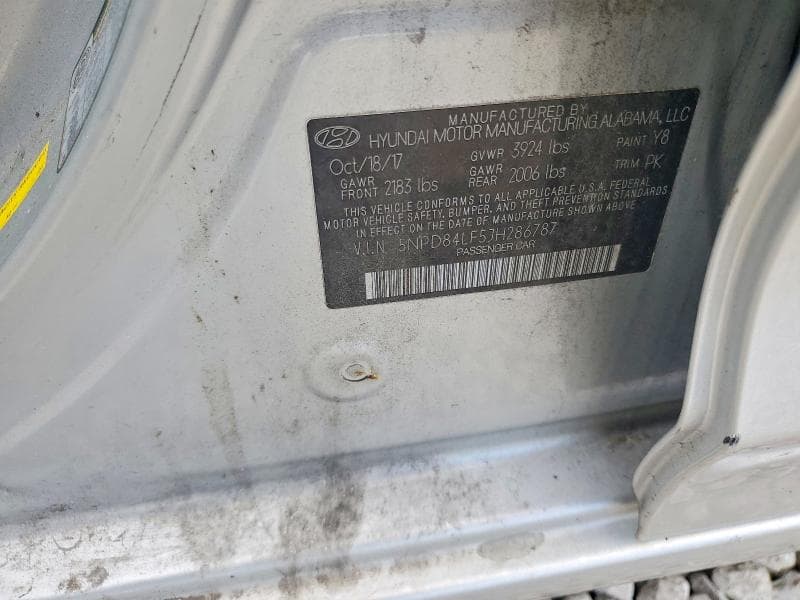 2018 HYUNDAI ELANTRA SEL SEL 12