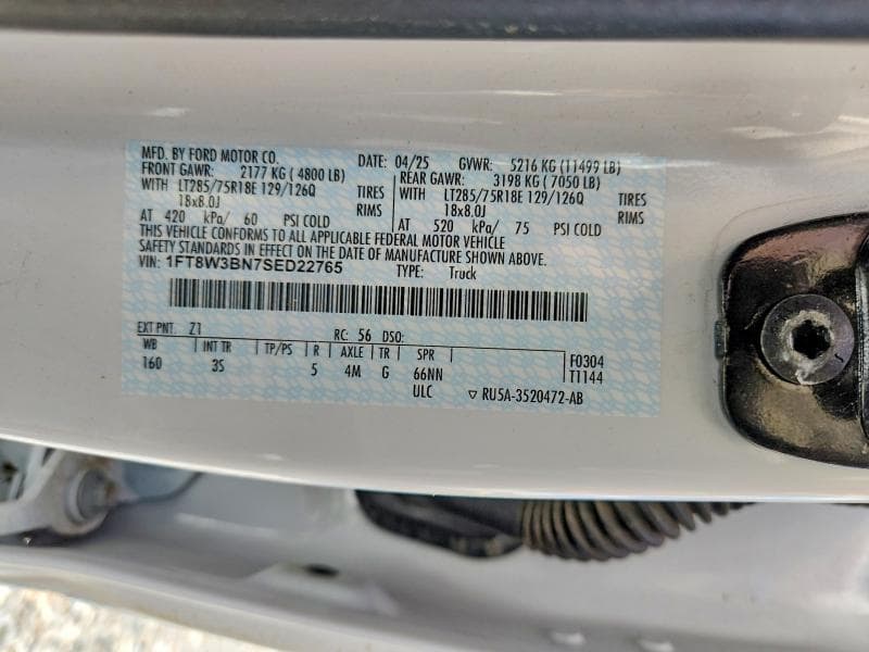 2025 FORD F350 SUPER DUTY 12