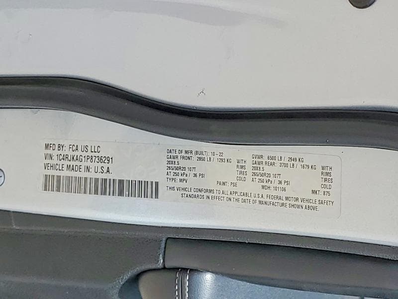 2023 JEEP GRAND CHEROKEE L LAREDO L LAREDO 13