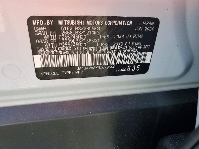 2024 MITSUBISHI OUTLANDER SE 13