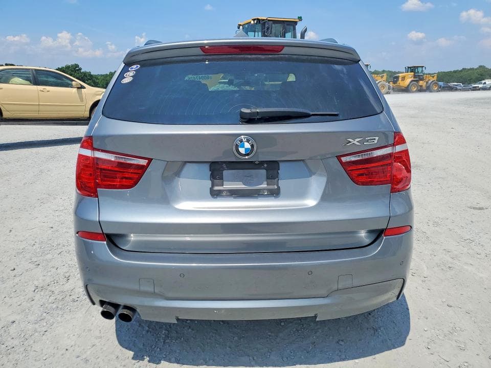 2017 BMW X3 XDRIVE35I 6