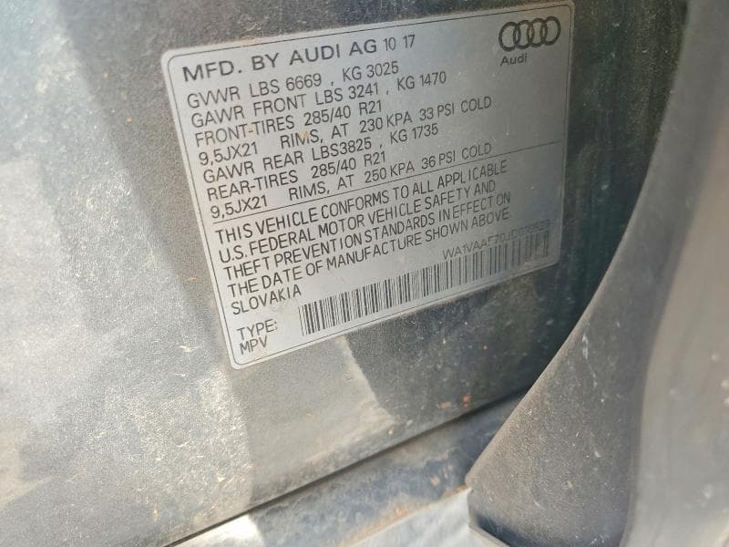 2018 AUDI Q7 PRESTIGE 13