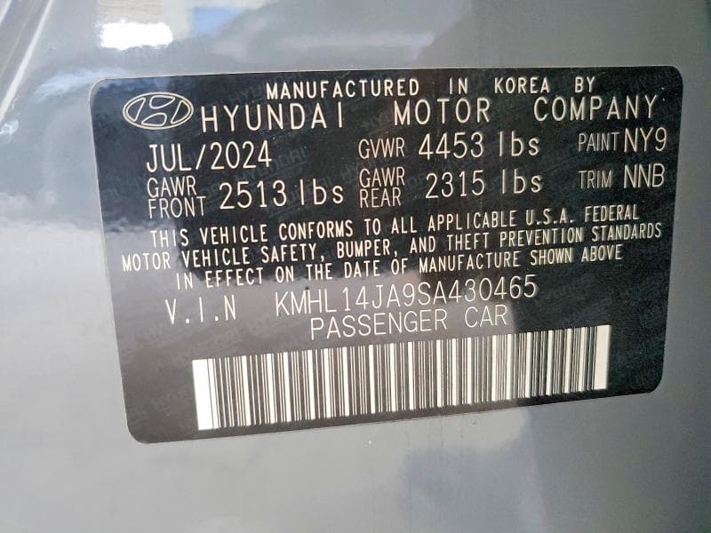 2025 HYUNDAI SONATA SEL 12