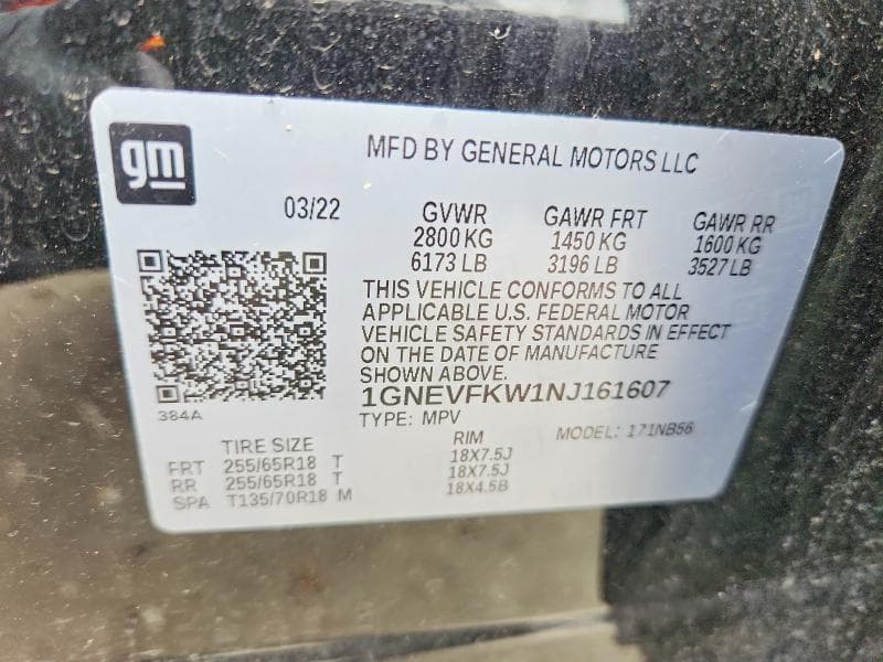 2022 CHEVROLET TRAVERSE LS 13