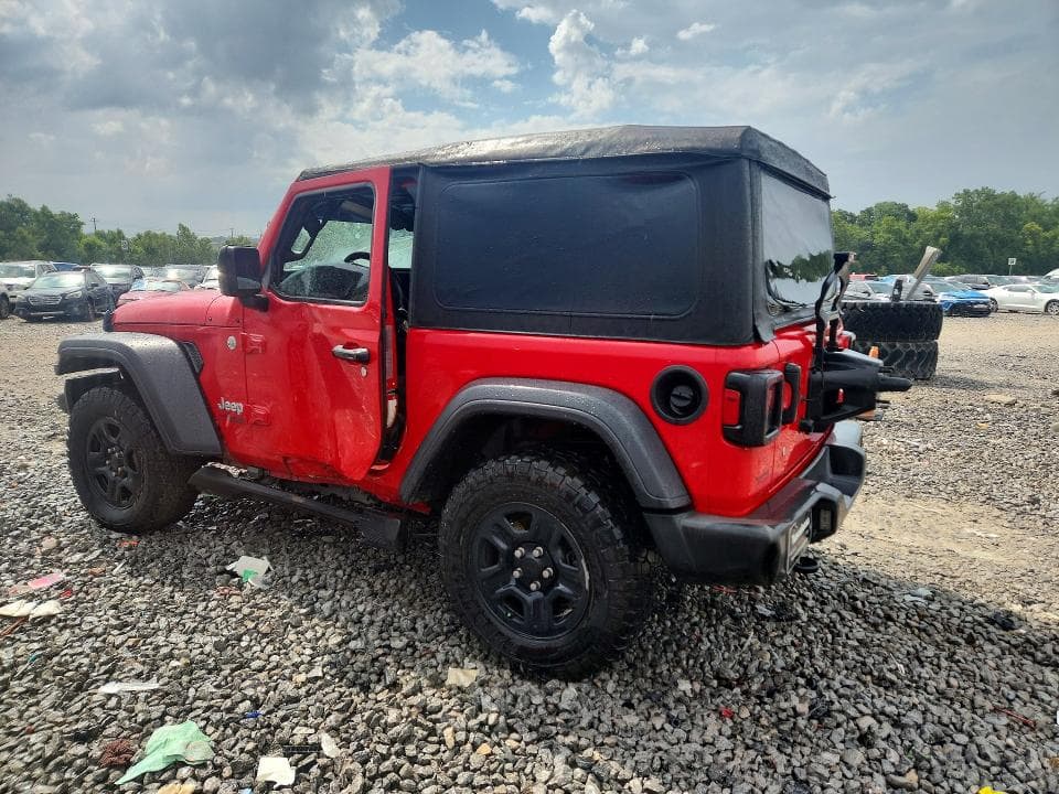 2018 JEEP WRANGLER SPORT SPORT 2