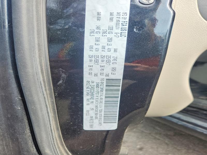 2017 DODGE GRAND CARAVAN SXT 13