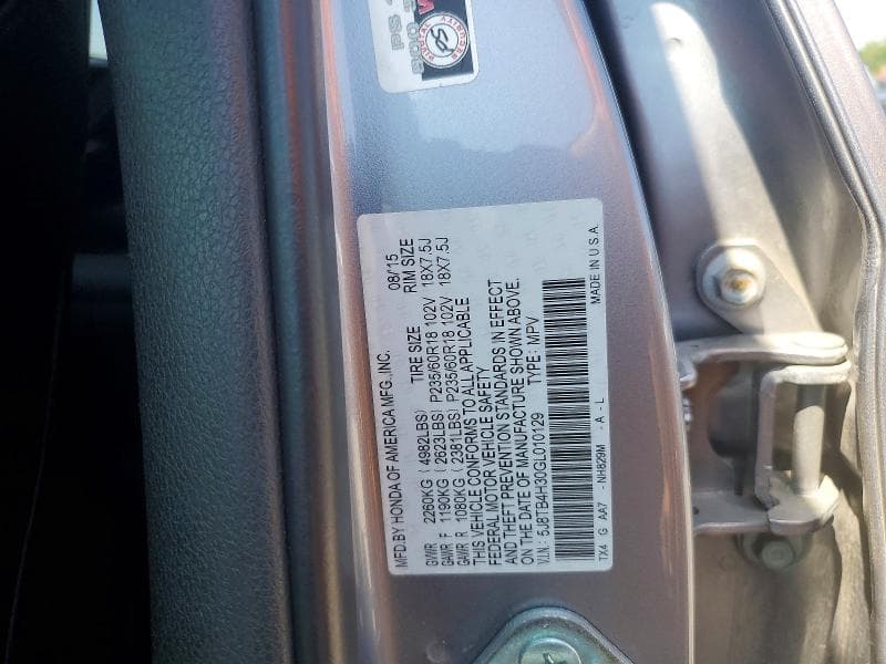 2016 ACURA RDX 13