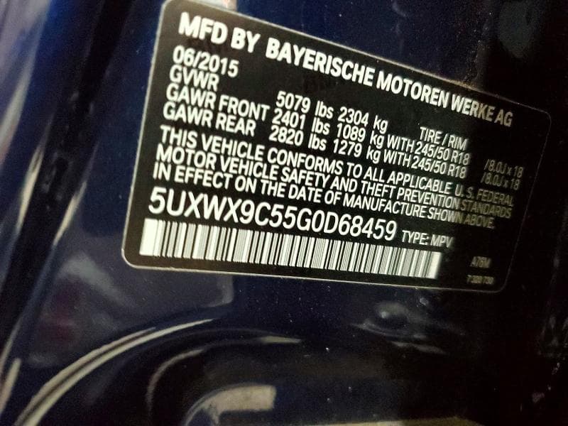 2016 BMW X3 XDRIVE28I XDRIVE28I 14