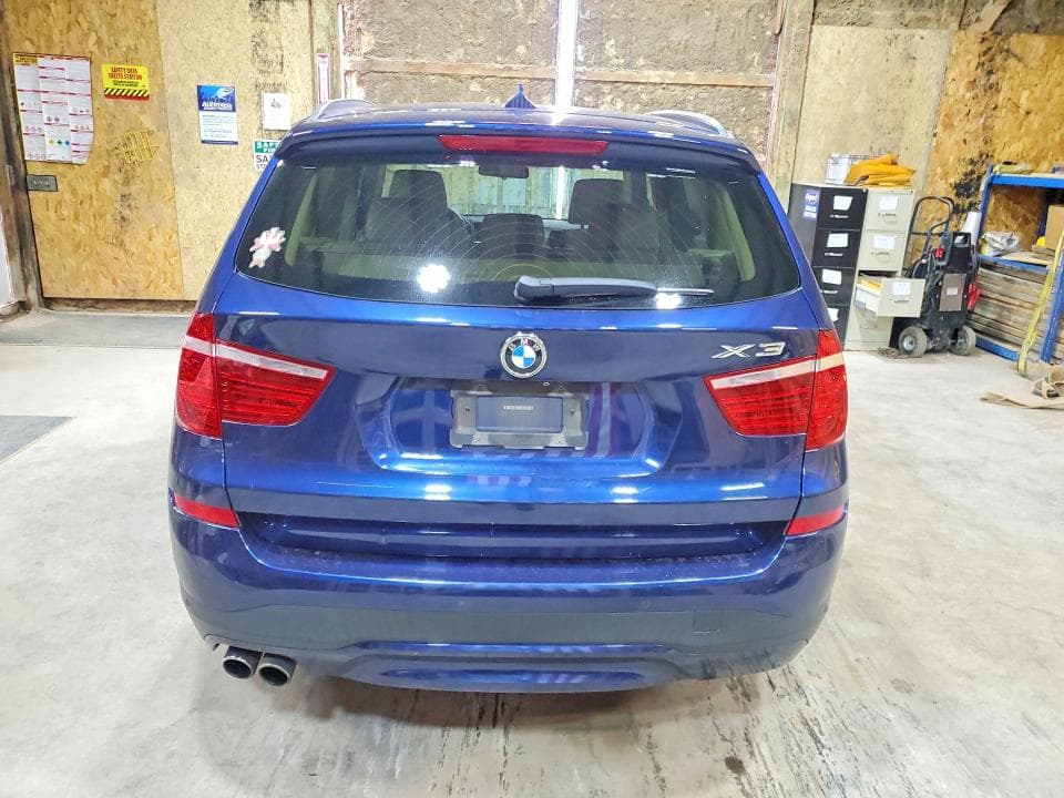 2016 BMW X3 XDRIVE28I XDRIVE28I 6