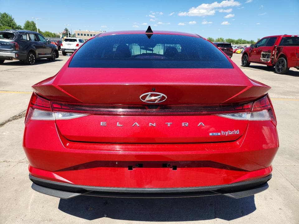 2022 HYUNDAI ELANTRA BLUE 6