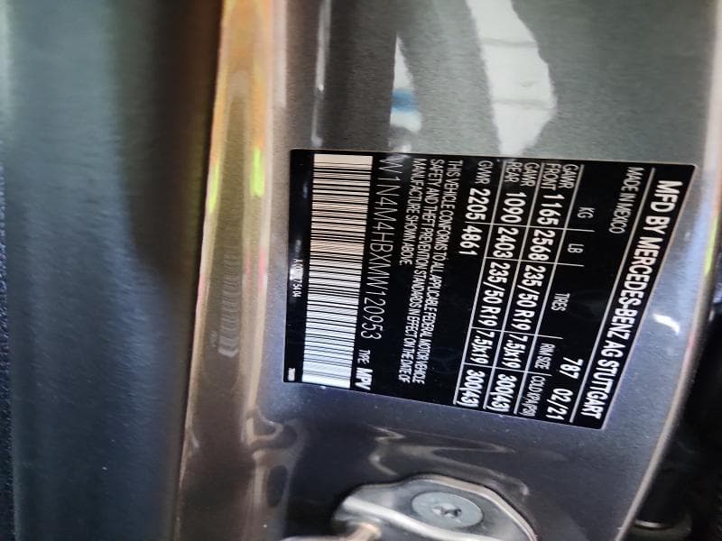 2021 MERCEDES-BENZ GLB 250 4MATIC 13