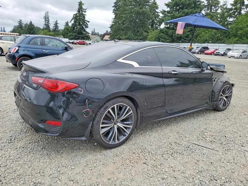 2020 INFINITI Q60 3.0T LUXE 3