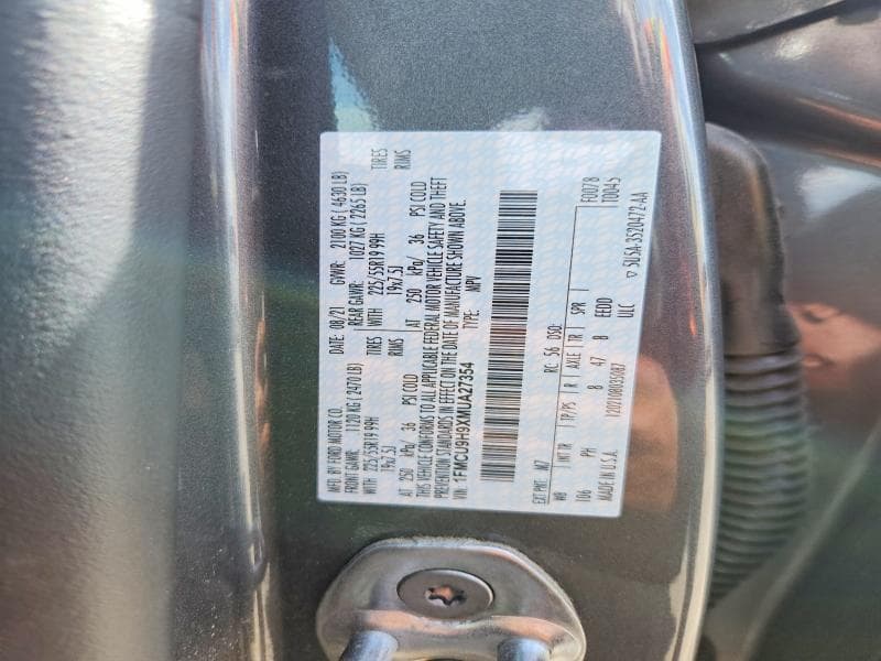 2021 FORD ESCAPE SEL SEL 13