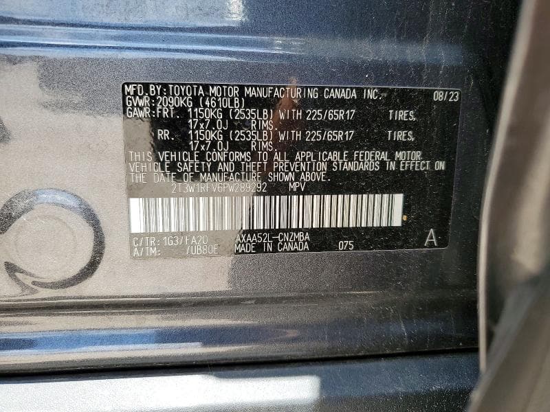 2023 TOYOTA RAV4 XLE 13