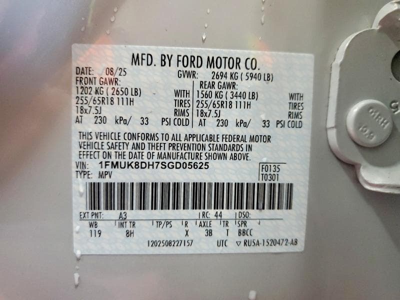 2025 FORD EXPLORER 13