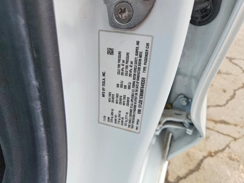2021 TESLA MODEL 3 13