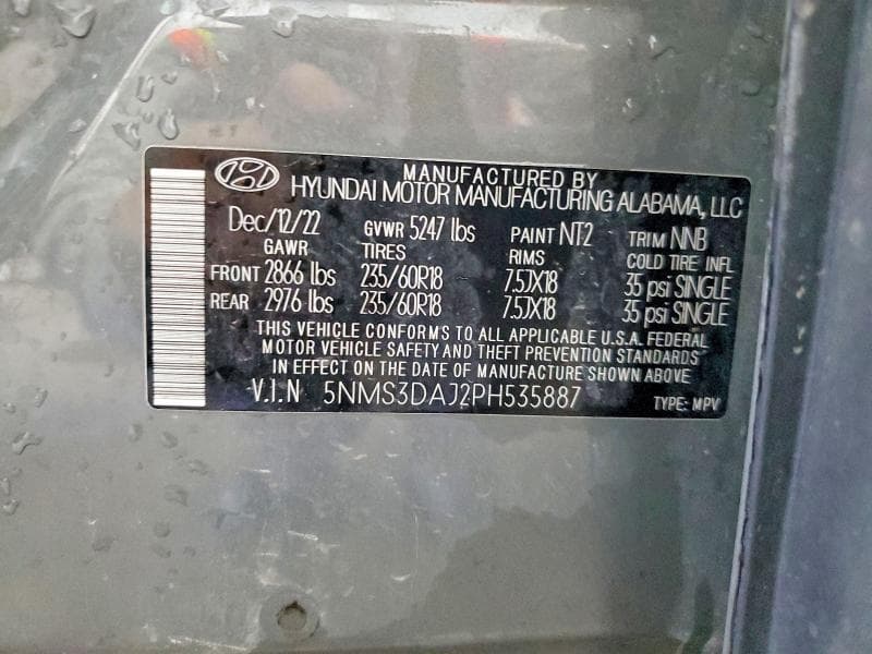 2023 HYUNDAI SANTA FE SEL PREMIUM SEL PREMIUM 13