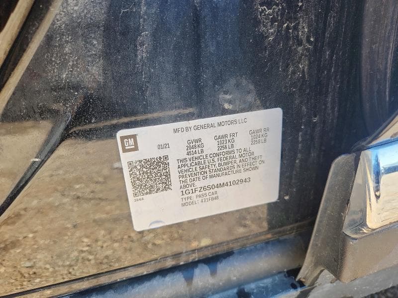 2021 CHEVROLET BOLT EV PREMIER 12