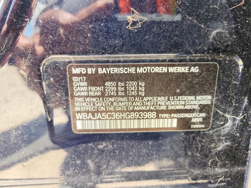 2017 BMW 530 I 12