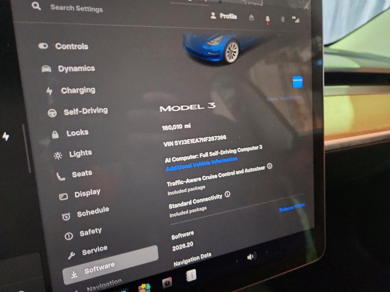 2022 TESLA MODEL 3 9