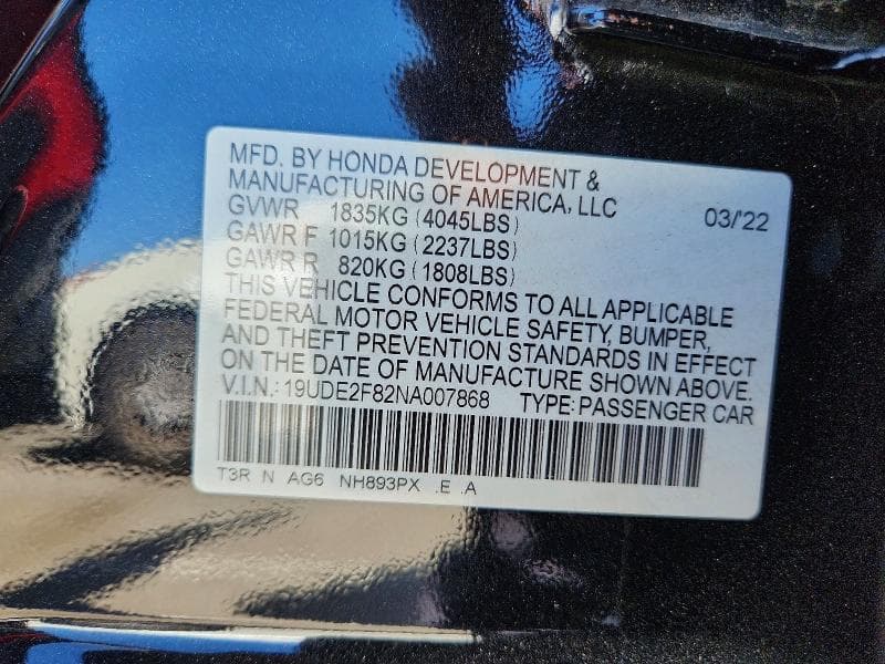 2022 ACURA ILX PREMIUM A-SPEC 13