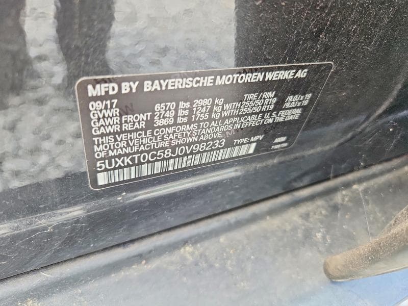 2018 BMW X5 XDR40E XDR40E 13