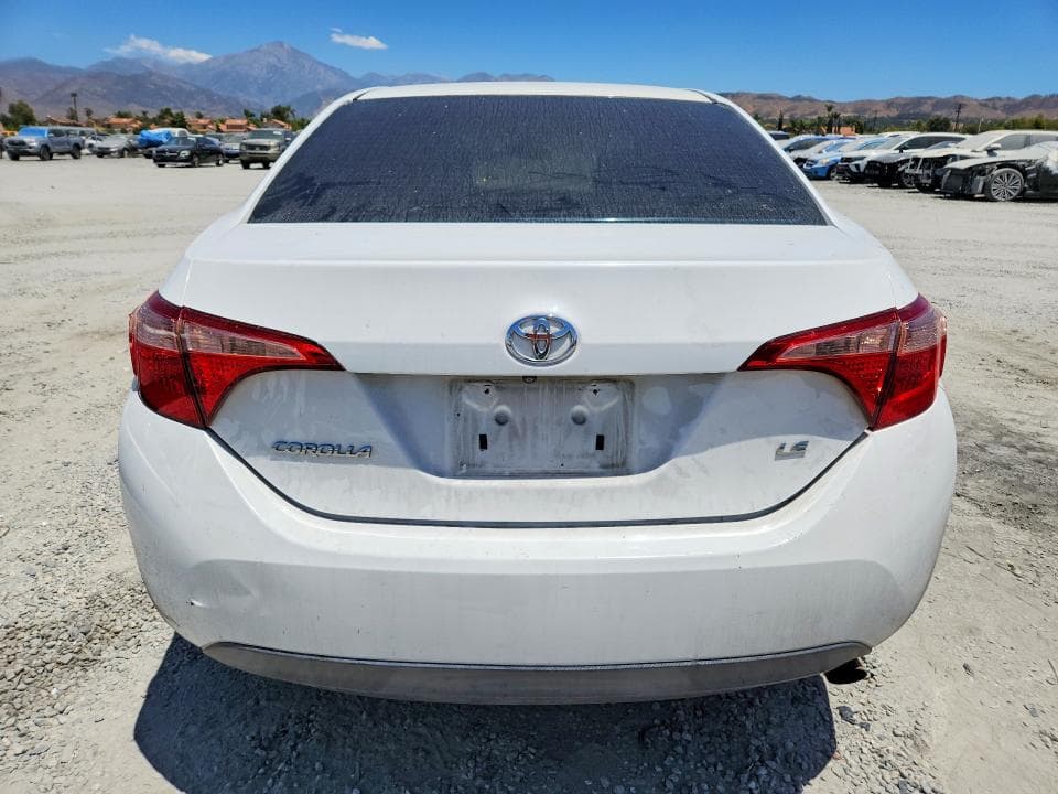 2017 TOYOTA COROLLA LE LE 6