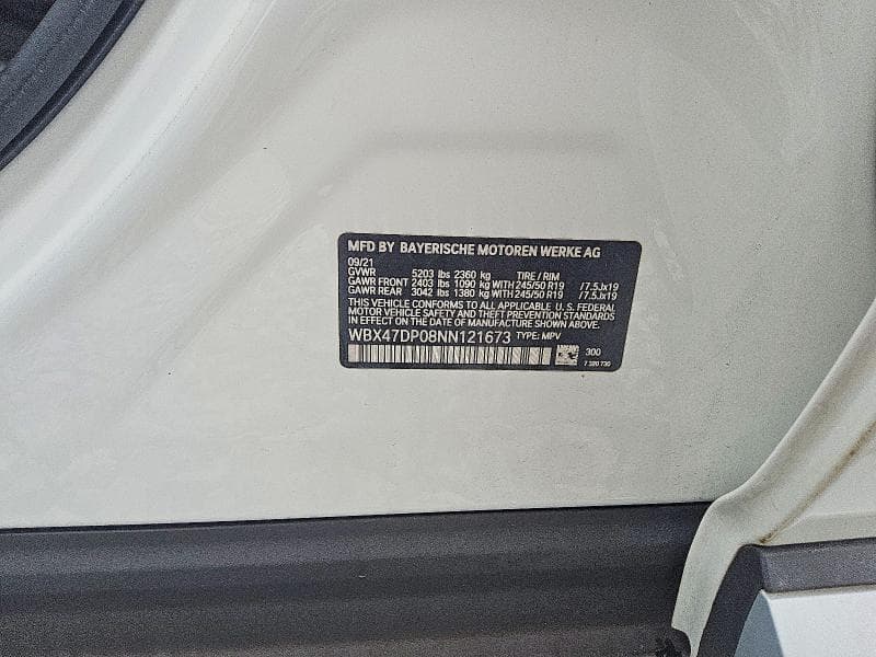 2022 BMW X3 SDRIVE30I 14