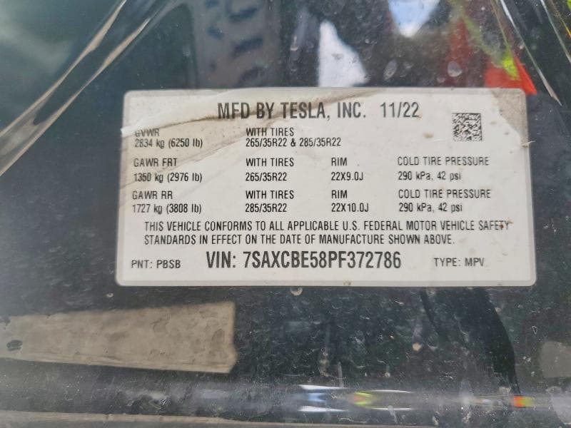 2023 TESLA MODEL X 13