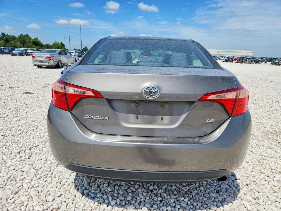 2018 TOYOTA COROLLA LE 6