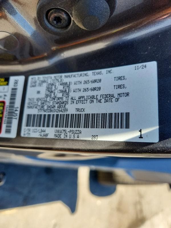 2025 TOYOTA TUNDRA 1794 EDITION 12