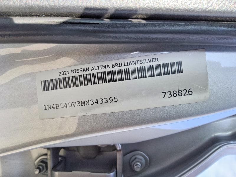 2021 NISSAN ALTIMA SV 12