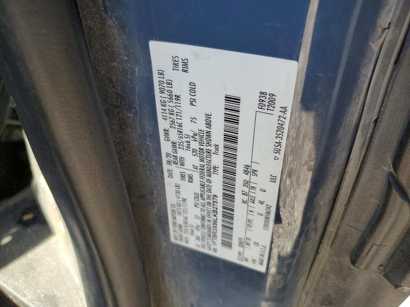 2020 FORD TRANSIT T-250 CARGO T-250 13