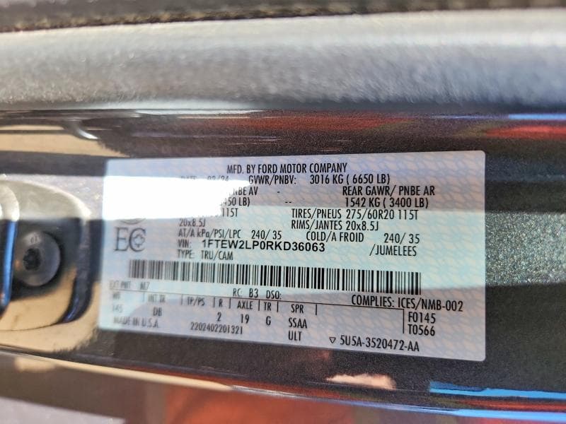 2024 FORD F150 STX 13